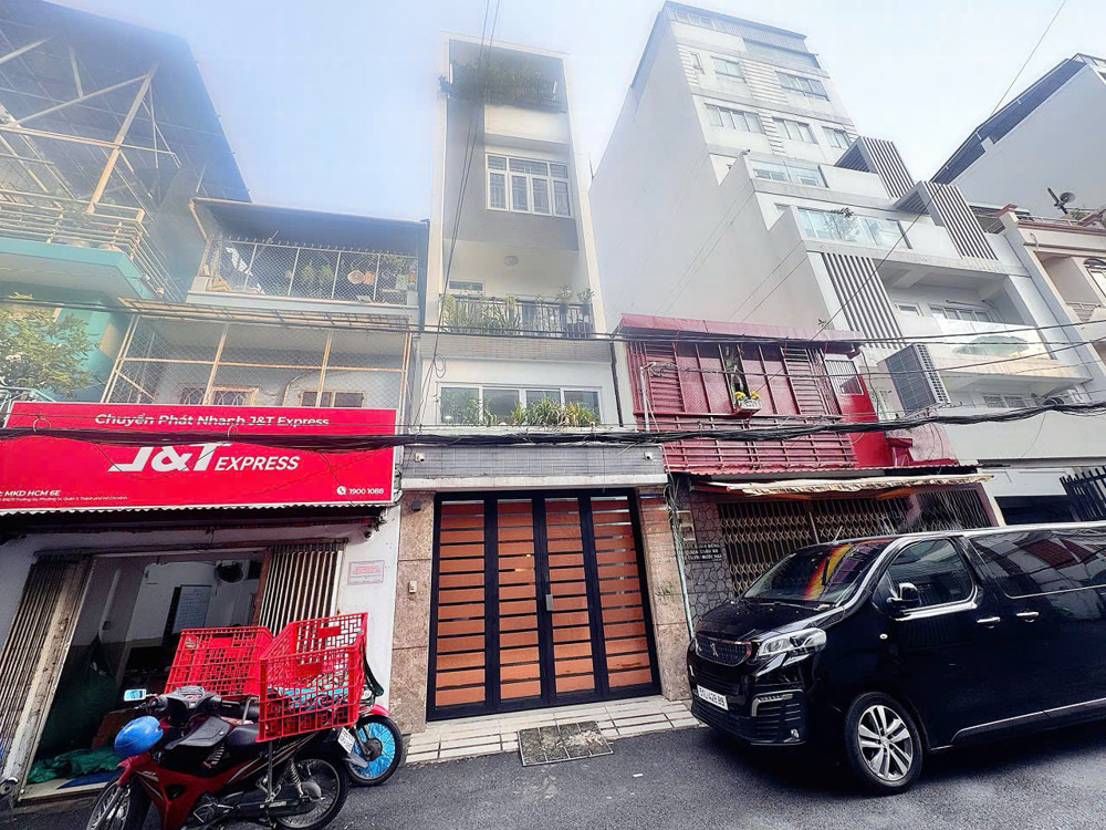 Bán Nhà 2 Mặt Tiền Kd Hxh 8M Đ.lê Văn Sỹ, Quận 3 - Ngang 4,2M Nở Hậu 5,8M*13m Vuông Đẹp - Chính Chủ