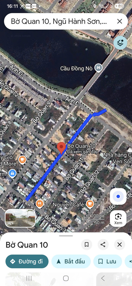 Bán Đất Đường Bờ Quan 10, Sát Nguyễn Phước Lan