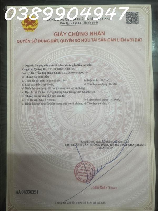 Bán Nhà Mặt Tiền Phường Phước Hoà Dt 145M2 Ngang 8M, Có Dòng Tiền, Giá 16,5 Tỷ - Lh 086 7987 696