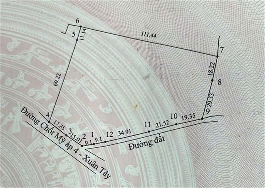 Bán Đất Mặt Tiền Đường Nhựa Xuân Tây, Cẩm Mỹ – 8.357M² – Giá 8,6 Tỷ - Có Thương Lượng
