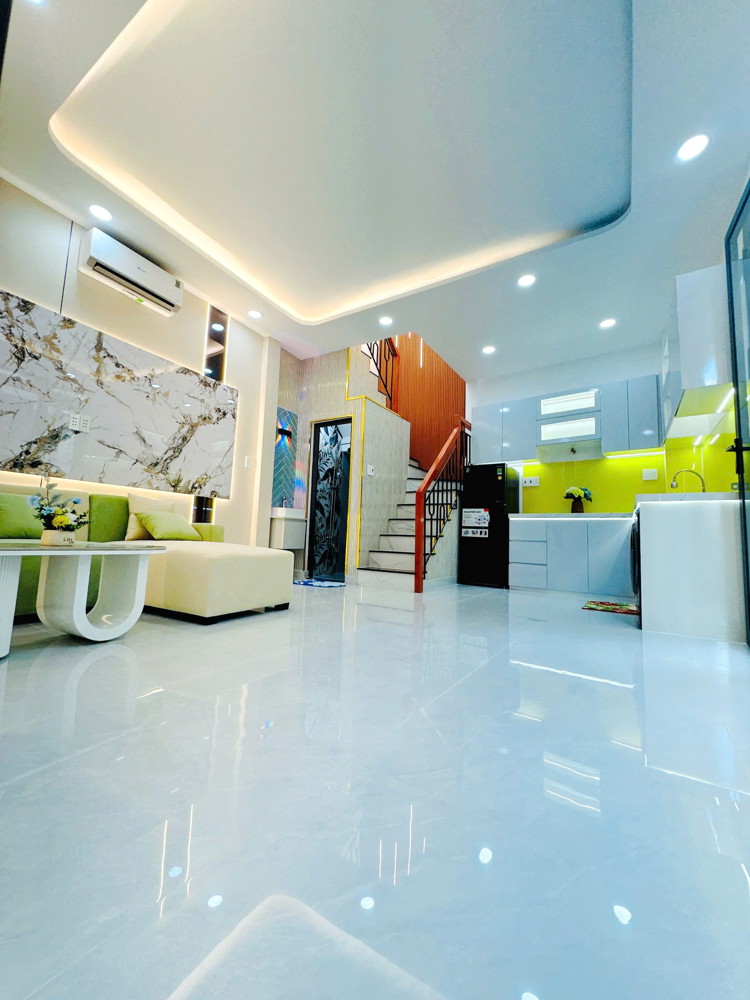 Nhà Mới 36M2 Ngang Khủng 7.6M Vài Bước Ra Mặt Tiền Hưng Phú P9q8
