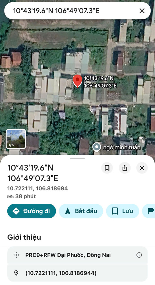 Bán Đất 2 Mặt Tiền Trước Sau Cực Đẹp Tại Đại Phước, Nhơn Trạch