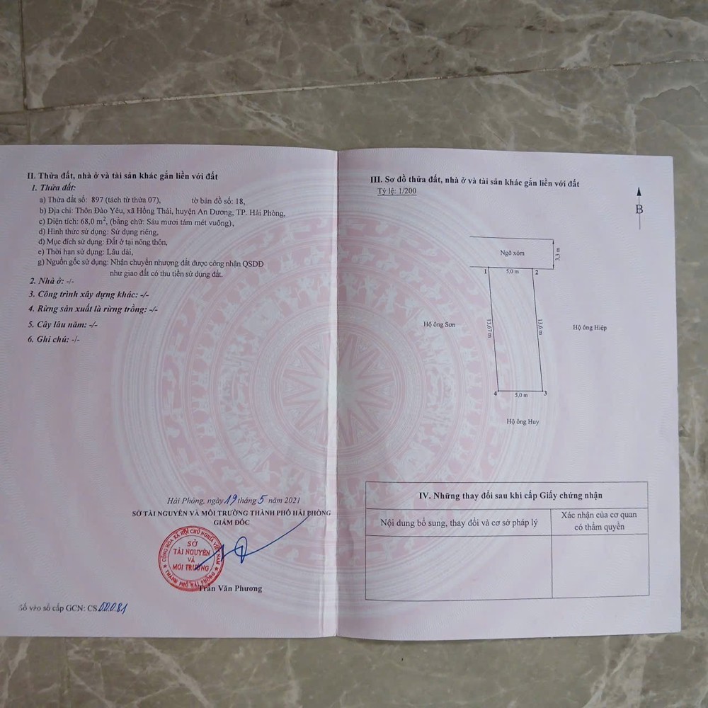 Đất Đẹp- Giá Ưu Đãi Chính Chủ Bán Nhanh Lô Vị Trí Đắc Địa Tại Phường An Hải Thành Phố Hải Phòng