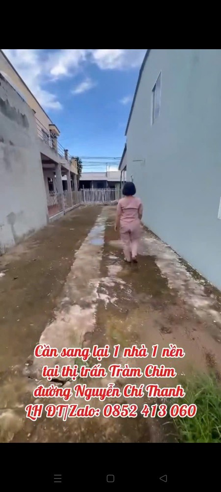 Chính Chủ Cần Bán Nhà Và 1 Lô Đất Đ. Nguyễn Chí Thanh, Khóm 2, Tt.tràm Chim, Tam Nông, Đồng Tháp