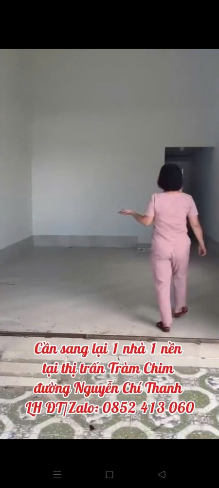 Chính Chủ Cần Bán Nhà Và 1 Lô Đất Đ. Nguyễn Chí Thanh, Khóm 2, Tt.tràm Chim, Tam Nông, Đồng Tháp