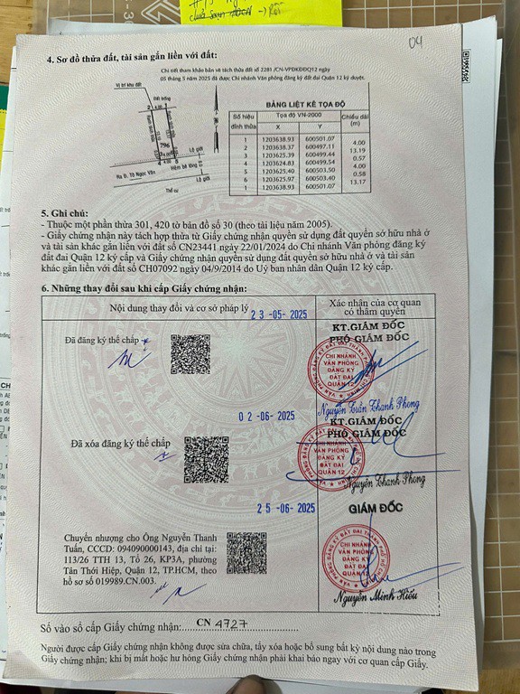 Đất Đẹp- Giá Tốt- Cần Bán Nhanh Lô Đất Khu Phân Lô Đồng Bộ Vị Trí Tại Quận 12, Tp Hcm
