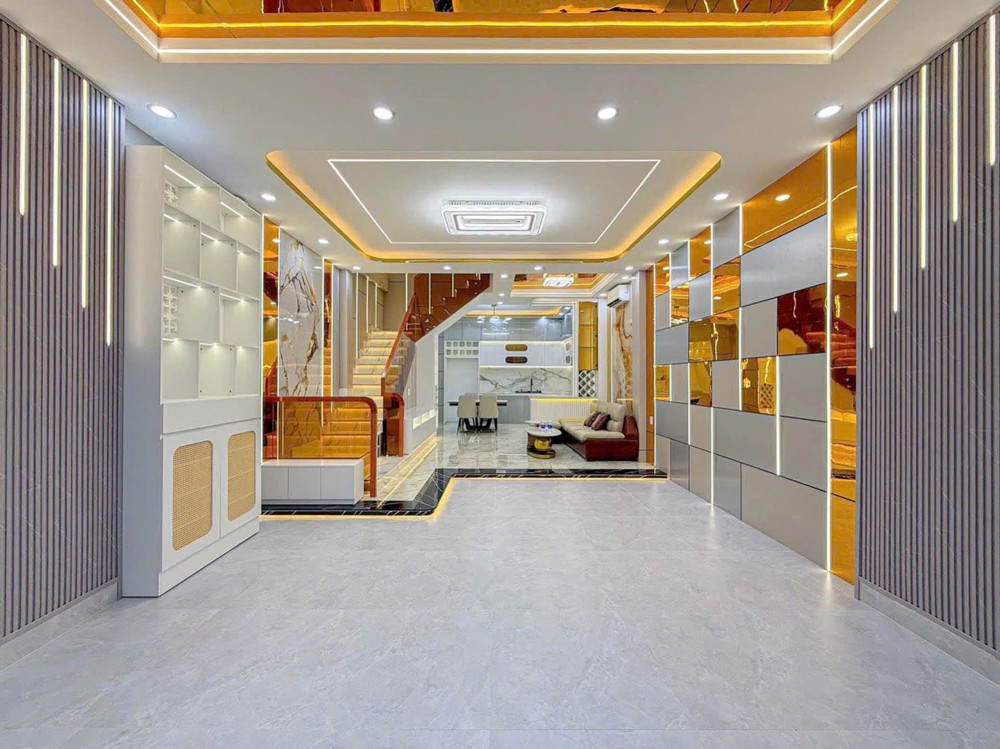 Bán Nhà Biệt Thự Mới Trung Tâm Q7 Ngang 5 Dài 12 - 3T Có 9 Đ