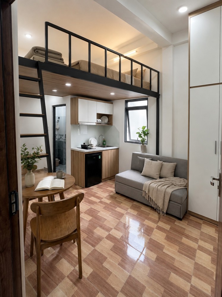► Sát Mt Núi Thành, 86M2, Ngang 7.5M, 4 Tầng Mới, 12 Phòng, Dòng Tiền 45Tr