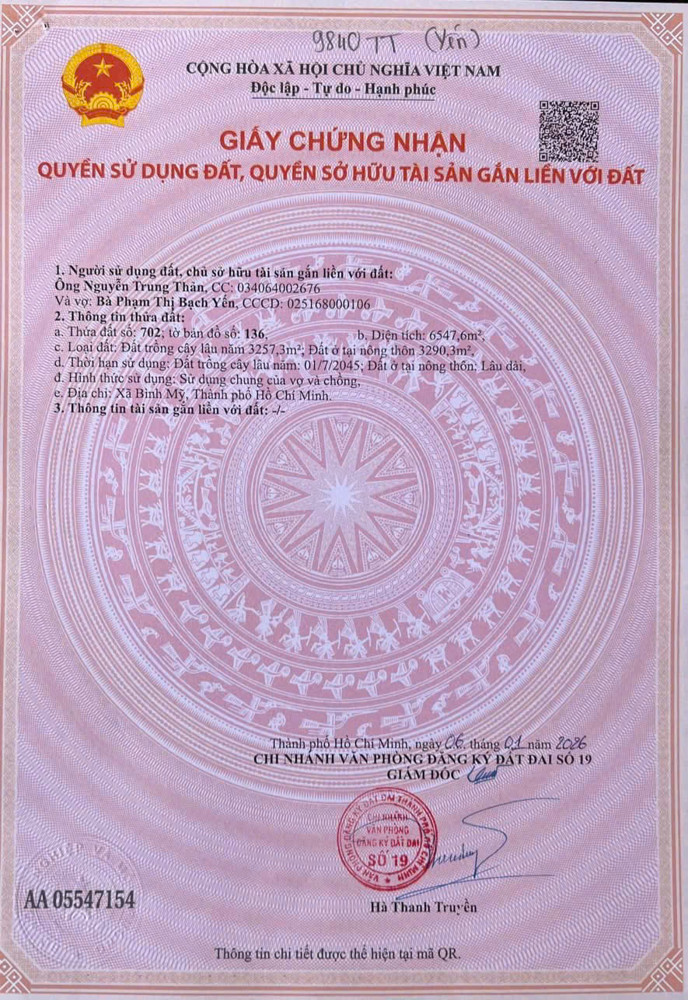 Siêu Phẩm Đất Khu Dân Cư – Trung An, Củ Chi – Quy Mô Khủng Hiếm Có