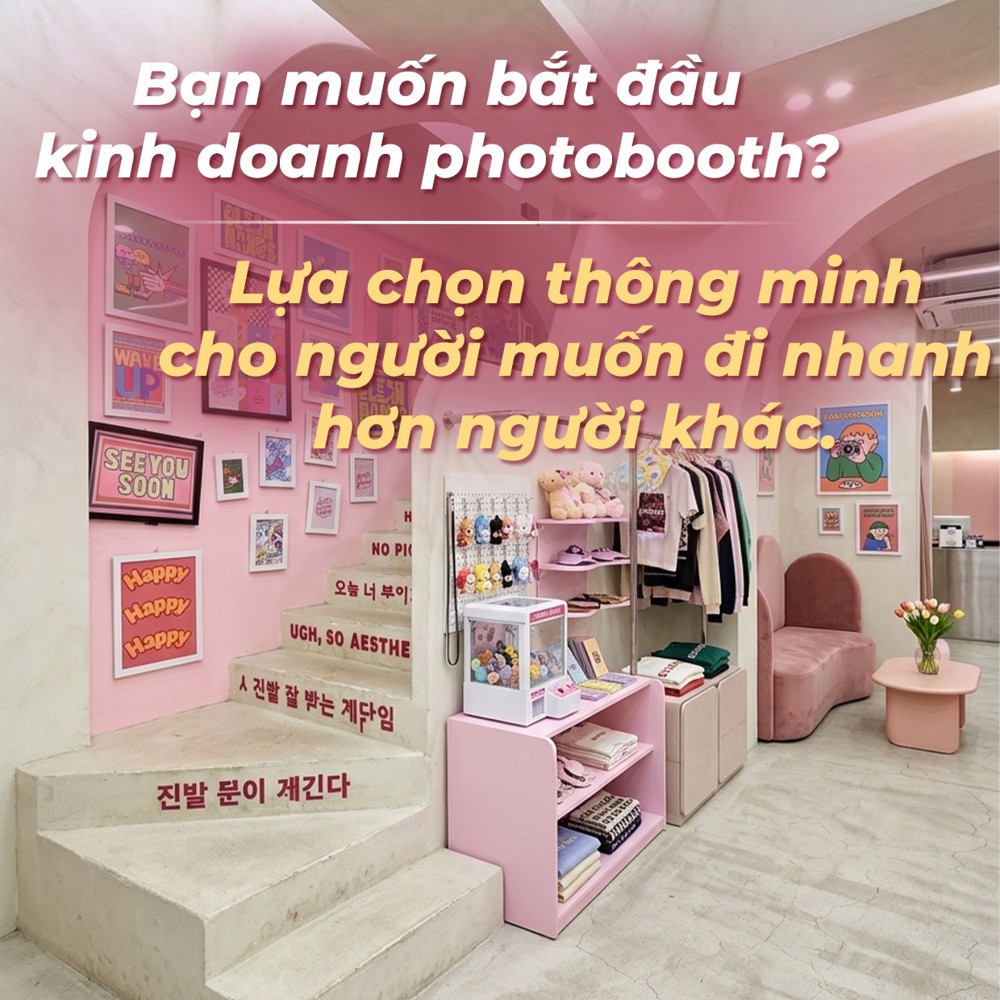 Chính Chủ Sang Nhượng Tiệm Photobooth - Vị Trí Đẹp Trung Tâm Cần Thơ