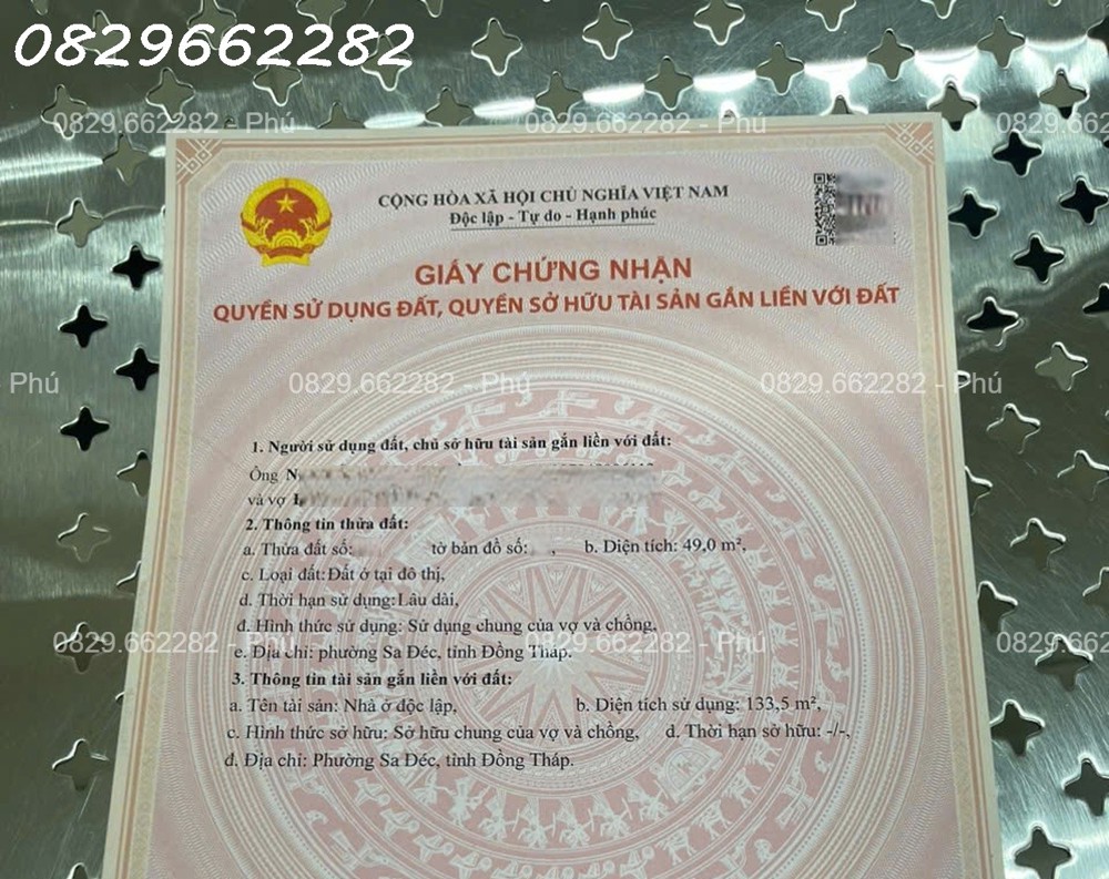 Bán Gấp! Nhà Phố 2 Tầng, 3Pn, Hoàng Diệu P1 Tp Sa Đéc, Sổ Hồng, 2.7 Tỷ