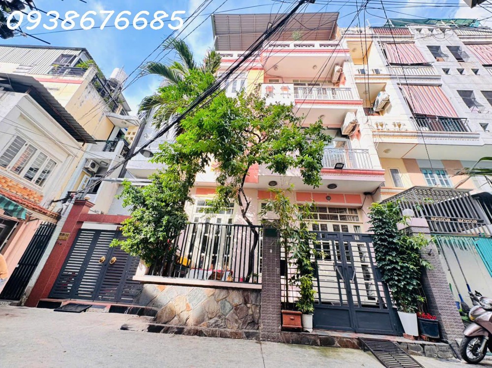 Chính Chủ 0938676685 Bán Nhà 5 Tầng Mặt Tiền Hxh Đ.cách Mạng Tháng 8, Quận 3 (P.nhiêu Lộc)- Dt 76M2