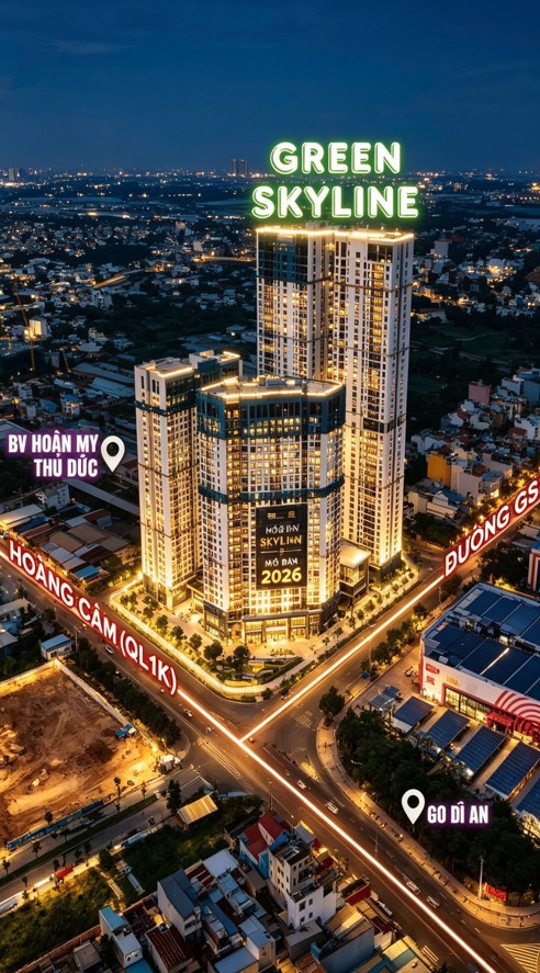 Sở Hữu Căn Hộ 2Pn Green Skyline - Vị Trí Vàng, Chính Sách Thanh Toán Cực Hấp Dẫn - Full Nội Thất