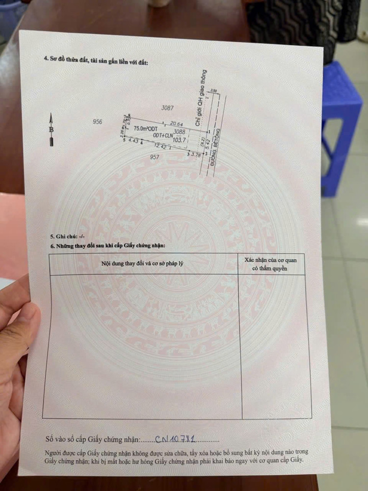 Chính Chủ Cần Vốn Bán Gấp Nhà Mới Xây – Đường Nguyễn Đức Thiệu, Phường Dĩ An, Tp. Dĩ An