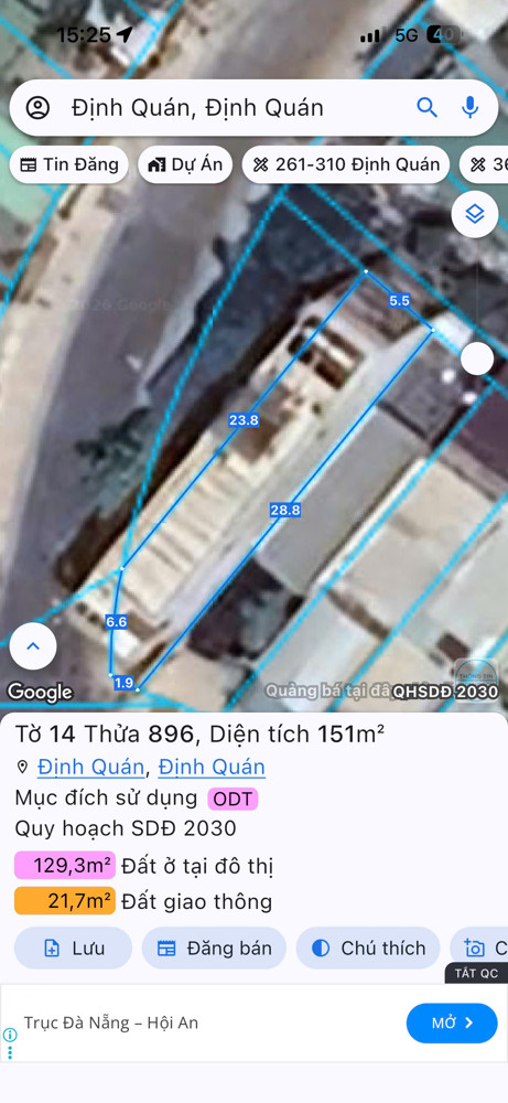 *** Nhà Nghỉ Dòng Tiền + Đất Trung Tâm Định Quán