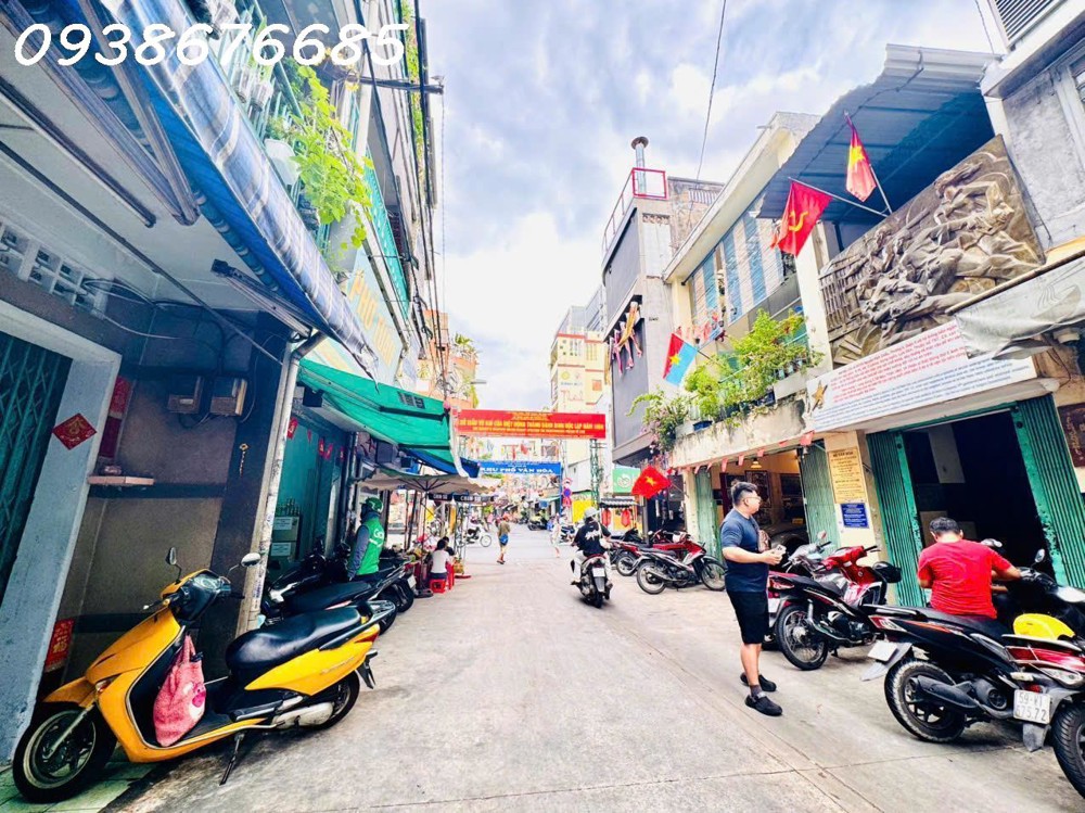 Bán Nhà 6 Tầng Tháng Máy- Mặt Tiền Hxh 8M Đ.võ Văn Tần, Quận 3- Ngang Lớn 5.3M*13m Sh Vuông Đẹp