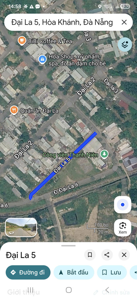 Đại La 5 – Hoà Khánh – Bán Nhà Gác Lửng Đúc