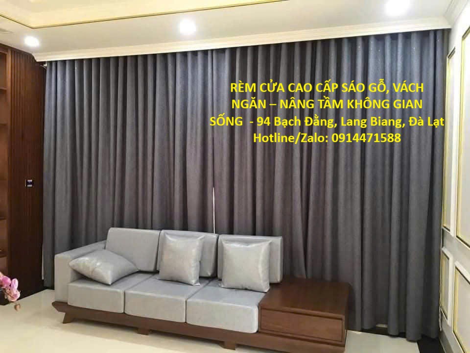 Rèm Cửa Cao Cấp Sáo Gỗ, Vách Ngăn – Nâng Tầm Không Gian Sống - 94 Bạch Đằng, Lang Biang, Đà Lạt