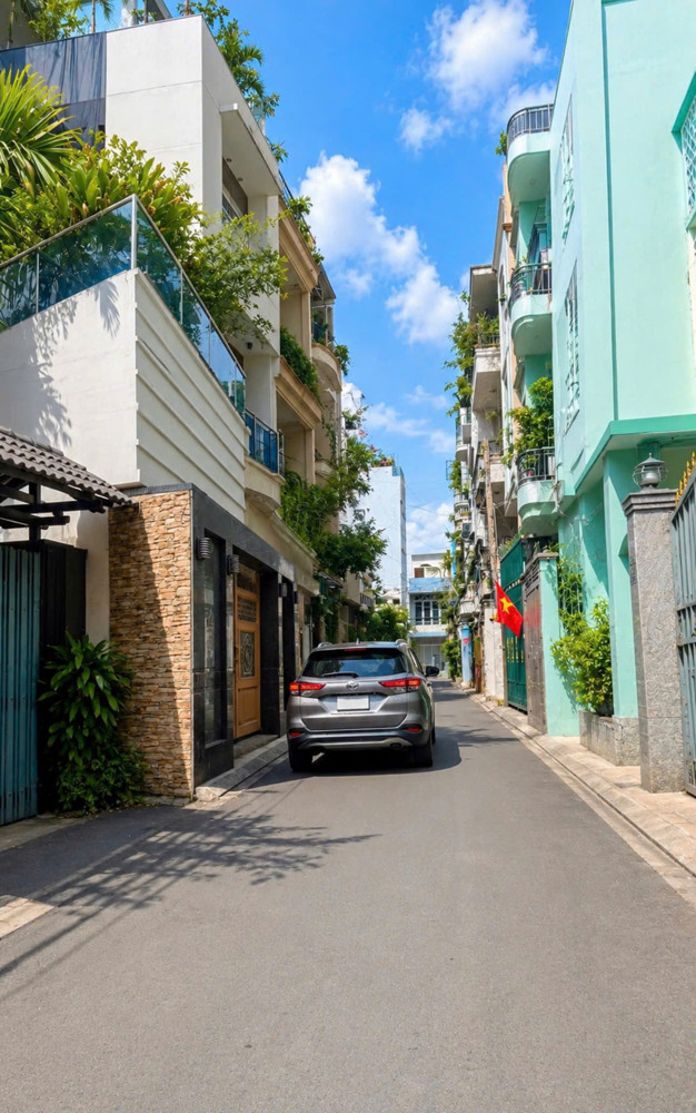 Nhà Đẹp Tân Bình 5 Tầng Ngang 11M - Hxh Tránh - Cách Mạng Tháng 8