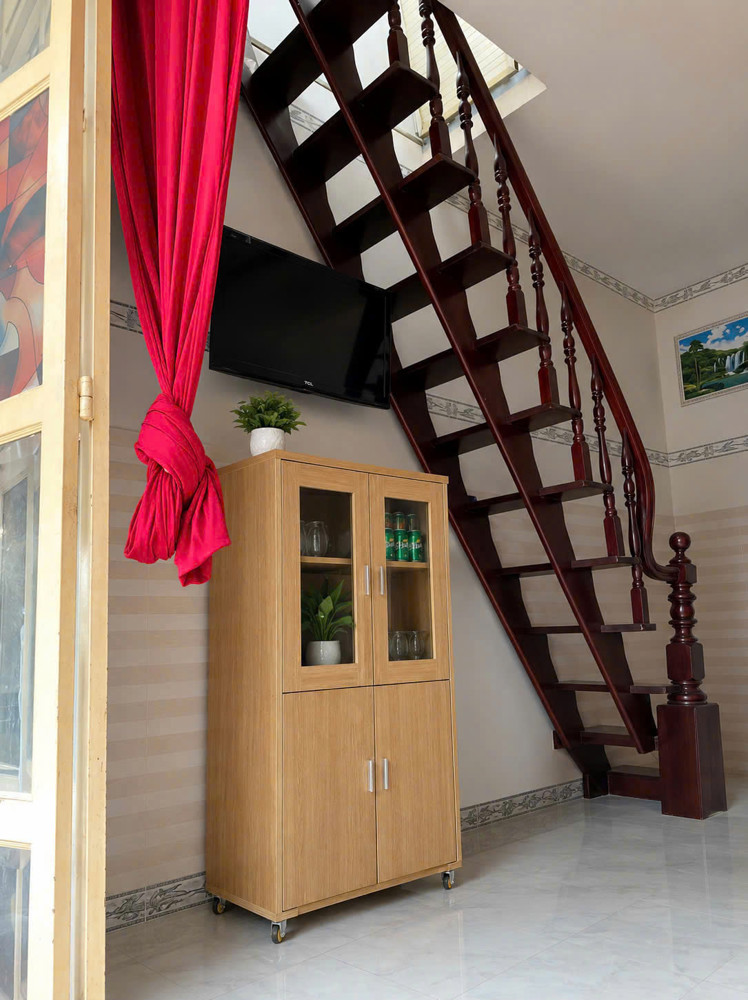 Bán Nhà + Đất Có 5 Phòng Trọ , Thu Nhập 10 Triệu/tháng - 100M2 , Oto Tới Nhà
