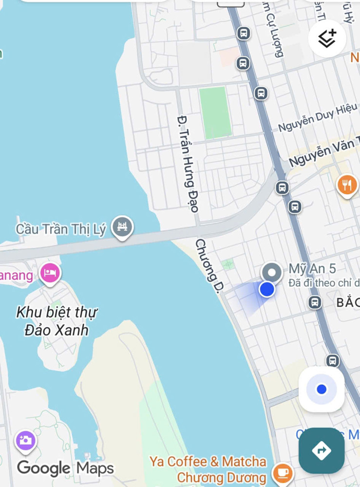 ► Đất Mặt Tiền Mỹ An 5, Gần Cầu Trần Thị Lý, Sông Hàn, 95.5M2,Ngang 5M, Giá Đầu Tư