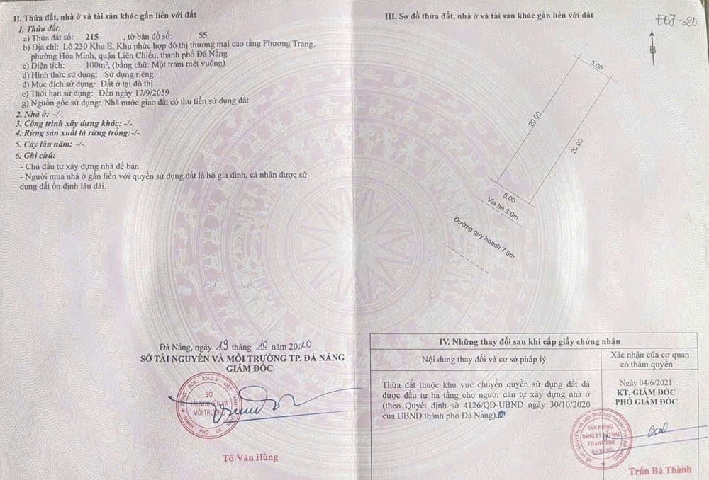 Bán Đất Đường Hòa Phú 29 - Khu E Kim Long - Trục Thông Nguyễn Sinh Sắc