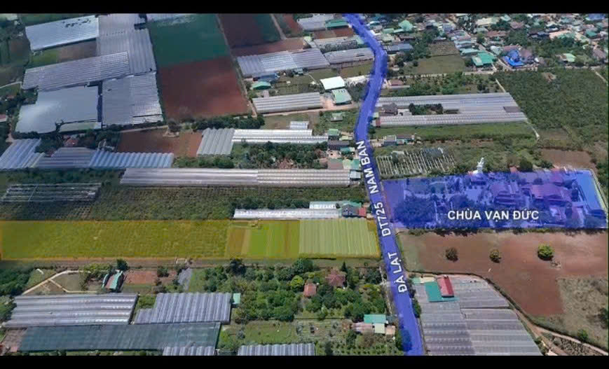 Đất Ont Mặt Tiền Quốc Lộ 725 Tà Nung, Đà Lạt. Cửa Ngõ Vào Tà Nung, Nam Ban, Gần Chợ Uỷ Ban