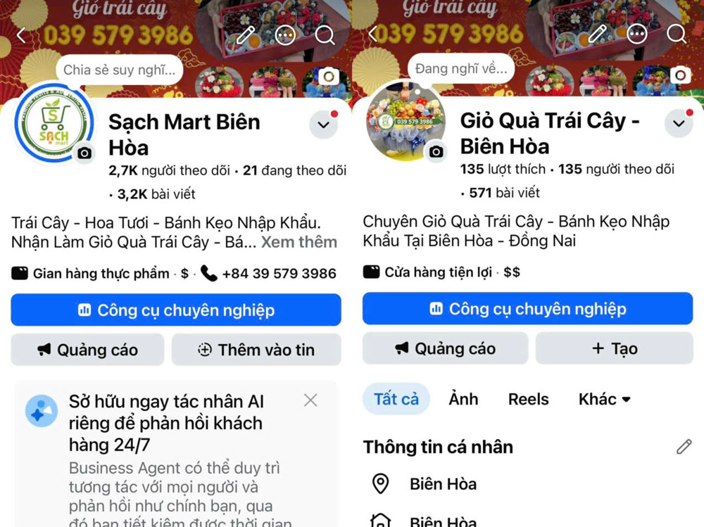 Sang Nhượng Gấp Cửa Hàng Trái Cây Nhập Khẩu – Mặt Tiền Đường D10, P. Trấn Biên