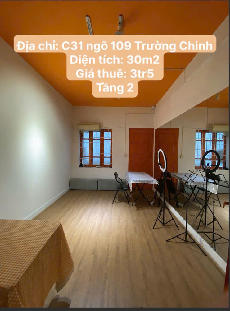 Cho Thuê Phòng Kết Hợp Ở , Dạy Học , Studio , Livestream Tại Trường Chinh, Thanh Xuân, Hà Nội