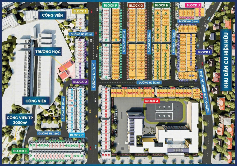 Nhà Phố Bcons City Life – Đường Tố Hữu, Phường Uyên Hưng, Tp. Tân Uyên, Bình Dương