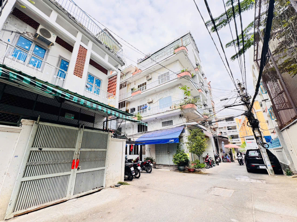 Quận 3: Chủ 1 Đời Xưa 0938676685 Bán Nhà 3 Tầng Căn Góc 2 Mặt Tiền Hxh 8M Võ Thị Sáu, P.xuân Hòa
