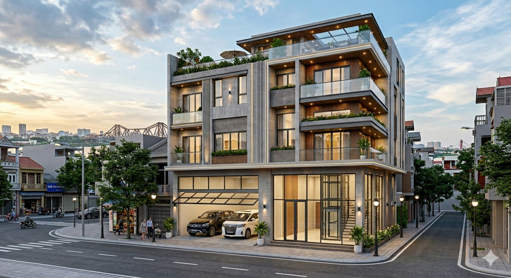 Bán Nhà Sài Đồng 70M2- 6 Tầng Thang Máy- Gara Ô Tô- Ngõ Thông- 17.X Tỷ