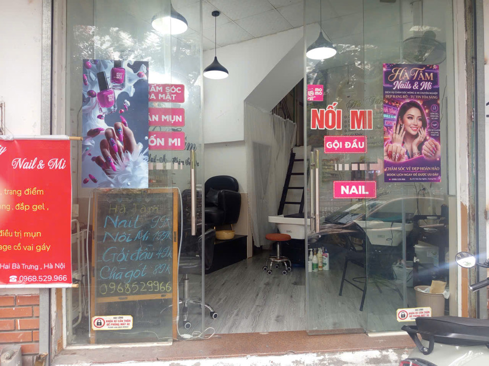Sang Nhượng Cửa Hàng Spa, Nail, Mi, Gội Mặt Phố Trần Đại Nghĩa