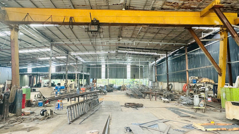 Xn201 Nhà Xưởng Sản Xuất 1000M2 Có Cầu Trục, Pháp Lý Đầy Đủ, Bàn Giao Sx Hoạt Động Liền