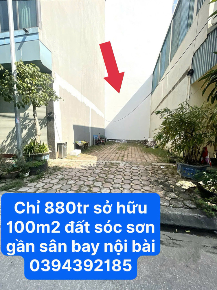 Ông Nội Cho Mảnh Đất 100M² Full Thổ Cư Gần Sân Bay Nội Bài, Nhưng Em Không Có Nhu Cầu Sử Dụng Nên