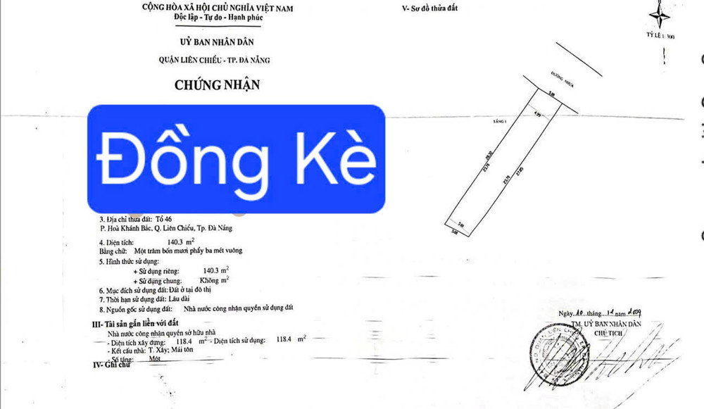 Đất Mặt Tiền Đồng Kè – 140M² – Vị Trí Kinh Doanh