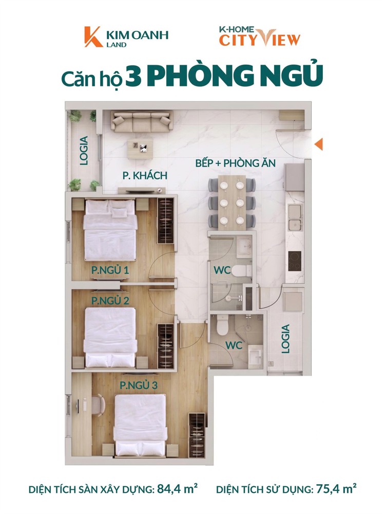 Cơ Hội Sở Hữu Nhà Ở Xã Hội K-Home Tại Phường Tân Biên, Thành Phố Biên Hòa, Đồng Nai