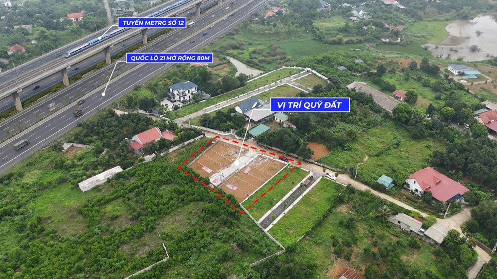 Đất Đẹp- Giá Tốt Bán Nhanh Lô Đất Đầu Tư Là Sinh Lời Tại Hoà Lạc, Thạch Thất Hà Nội