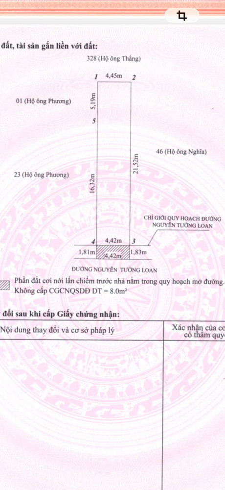 Bán Nhà Mặt Đường Nguyễn Tường Loan