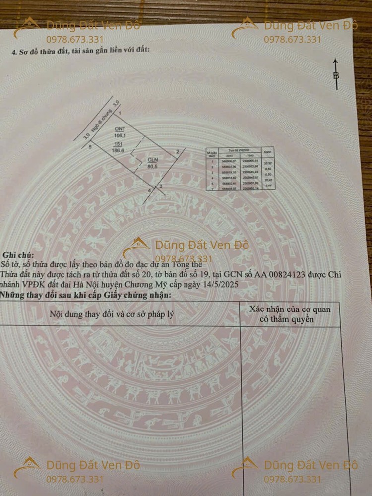 186,6M Mỹ Lương-Mỹ Lương-Chương Mỹ-Hà Nội