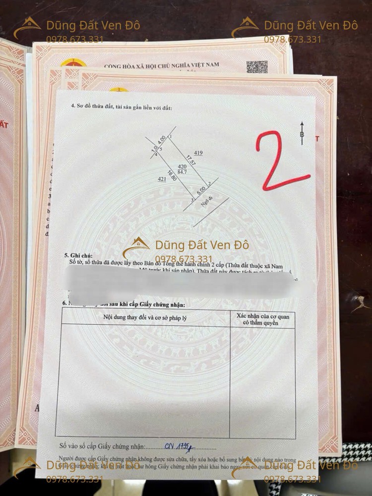 84,7M Đồi Miễu-Nam Phương Tiến-Chương Mỹ-Hà Nội