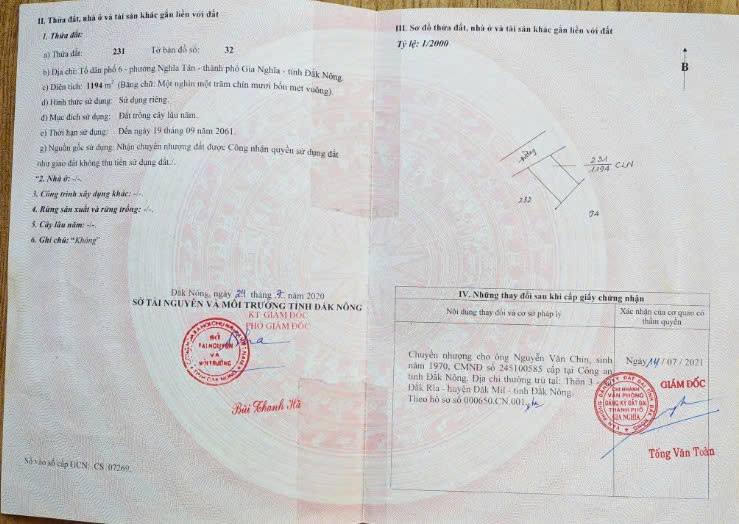 Chính Chủ Cho Thuê Hoặc Bán Đất Mặt Tiền 25M Đường Võ Nguyên Giáp (Đường Tránh Gia Nghĩa) – Ngay