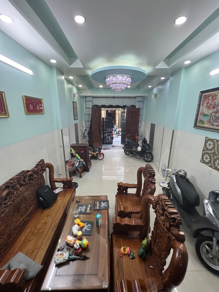 Bán Nhà Hẻm 8M Thông Kênh Tân Hóa Tân Phú 80M2 4 Tầng Dòng Tiền 300Tr/ Năm Nhỉnh 10 Tỷ Thương