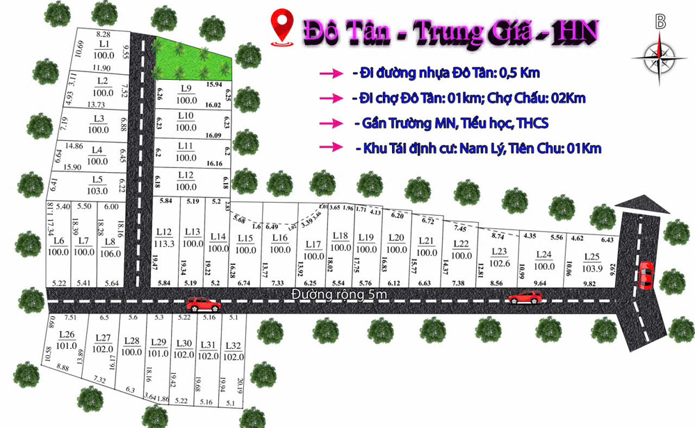 Nóng Bỏng Tay Bds Tại Sóc Sơn Dự Án 33 Lô -Đầu Tư Tại Vùng Ven ,Giá Chỉ Từ 700Xxxx ,Giá Đẫ Bao Sổ