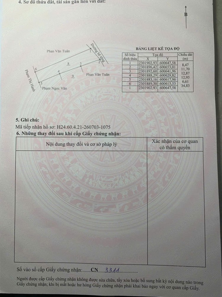 Đầu Tư Là Sinh Lời - Đất Chính Chủ Vị Trí An Thanh - Chí Minh - Hải Phòng ( Tứ Kỳ Hải Dương Cũ )