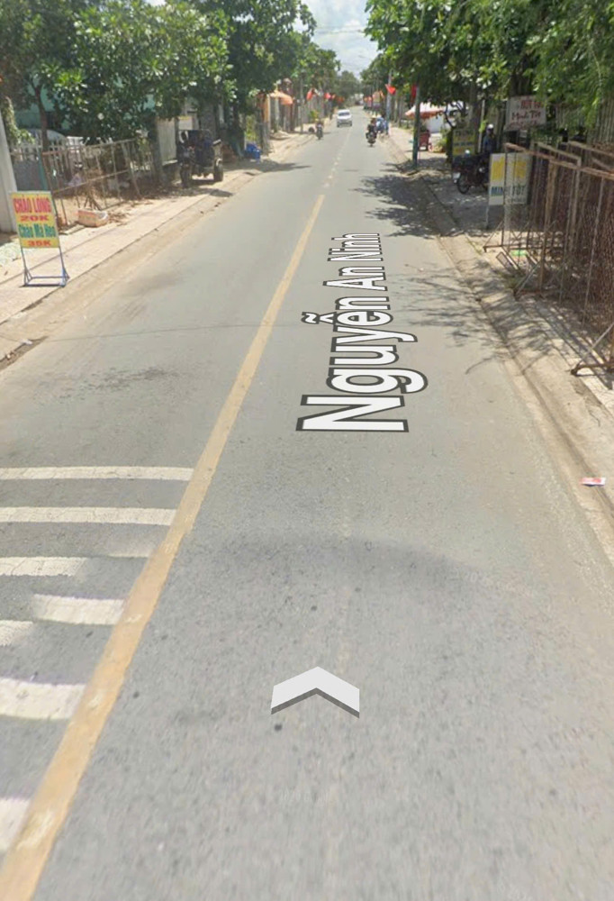 Hot - Chính Chủ Bán Đất Thổ Cư Mặt Tiền Đường Nguyễn An Ninh, Thị Trấn Cần Giuộc, Long An