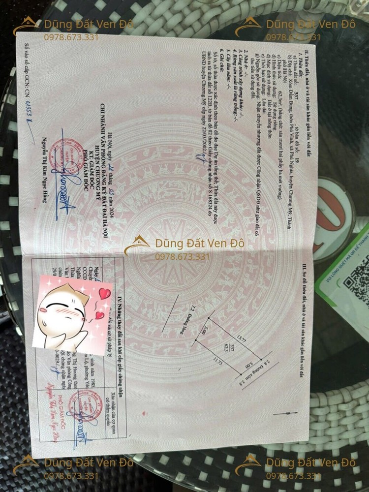 62,3M Phú Nghĩa-Chương Mỹ-Hà Nội