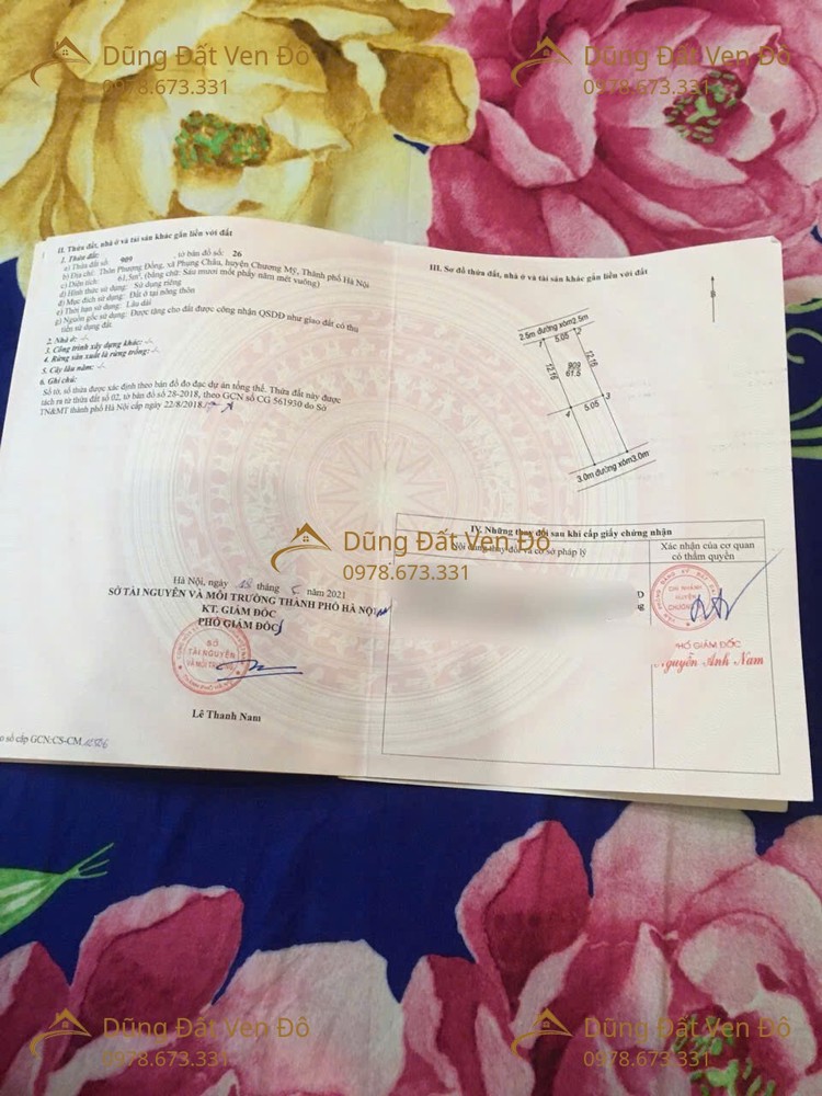 61,5M Phụng Châu-Chương Mỹ-Hà Nội