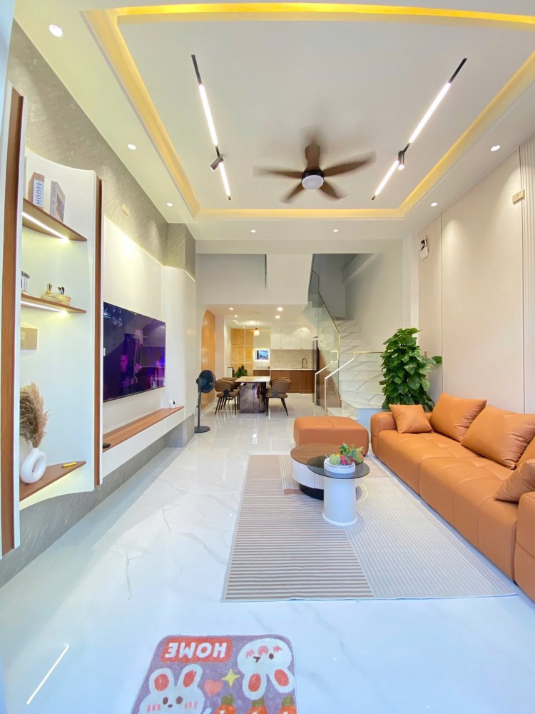 Bán Nhà 3 Tầng Mới Hoàn Thiện, Thiết Kế Hiện Đại K64 Trần Đình Tri