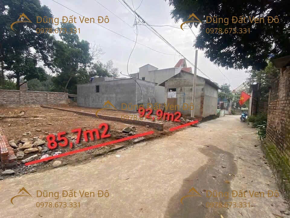 2 Lô 85,7M Và 92,9M Đông Sơn-Chương Mỹ-Hà Nội